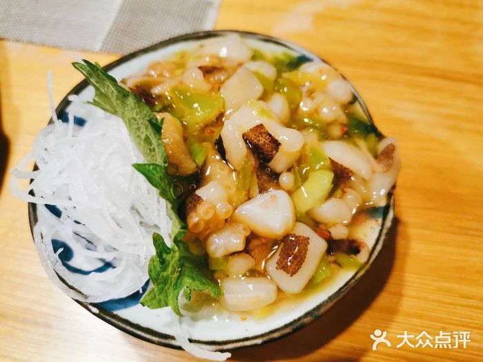 细川日式料理芥末章鱼图片