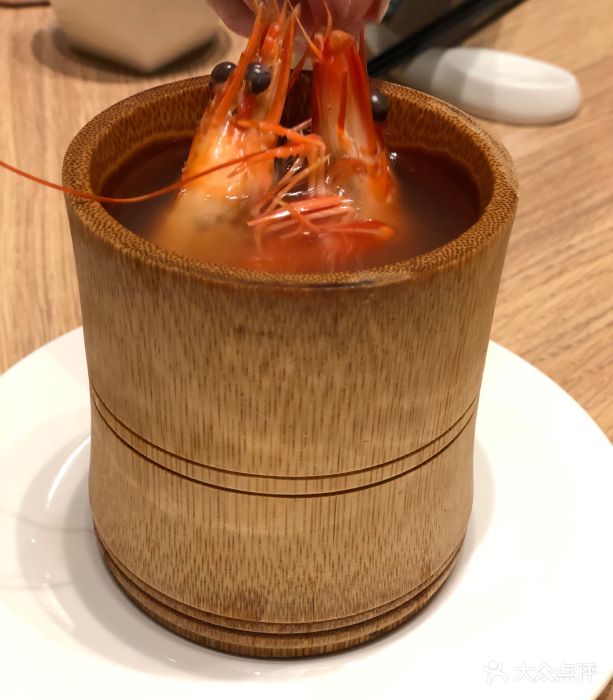 莆田餐厅(平安金融中心店)-药膳竹筒虾图片-深圳美食-大众点评网