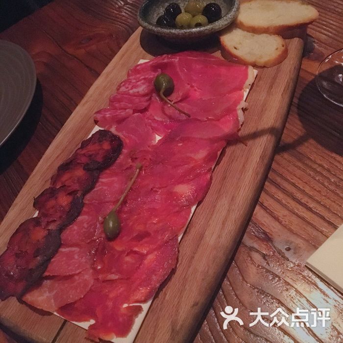 意大利冷切肉拼盘
