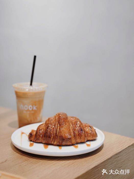 nook coffee lab|咖啡文化体验&精品简餐|焦糖牛角包图片