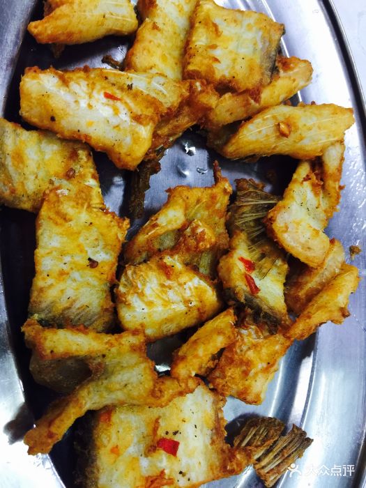 水鱼做的刺身,98一份套餐,炸鲜奶.-肥光鱼生-顺