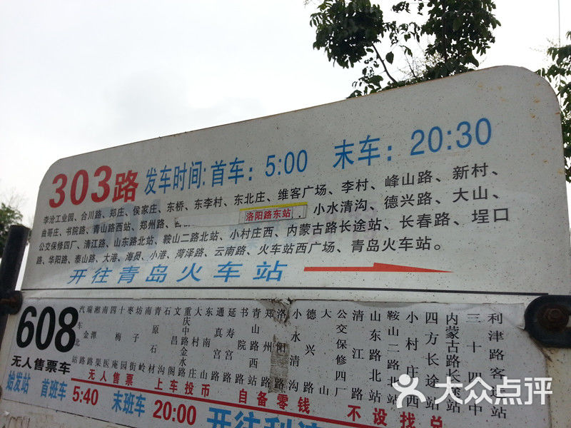 303路公交车路线图,313路公交车路线图 公交车(303路)图片 - 第1张
