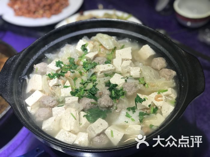 砂锅豆腐丸子