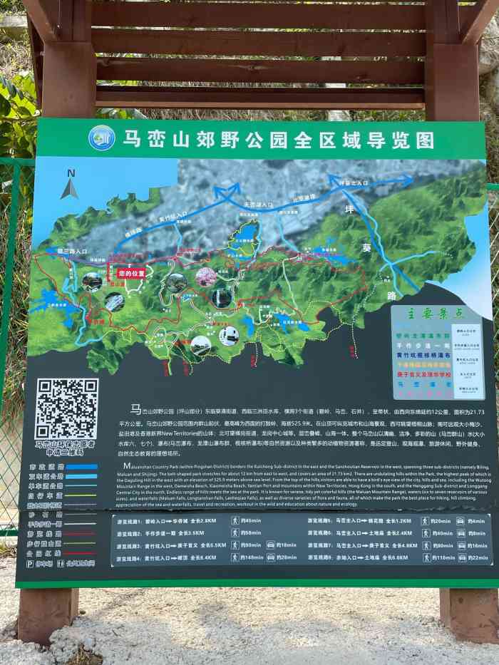 马峦山郊野公园-"90马峦山郊野公园是以远足登山,溪