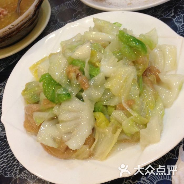 白家餐厅面筋卷心菜图片-北京本帮菜-大众点评网