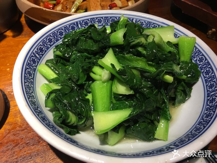 胡老大菜热饭香(二七北路店)油淋青菜图片