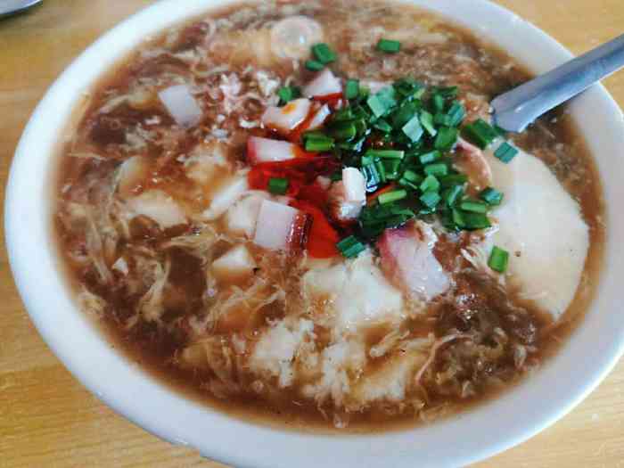 段晨鹏饶阳豆腐脑 (总店)-"第16615次吃到带熏肉的老豆腐(98
