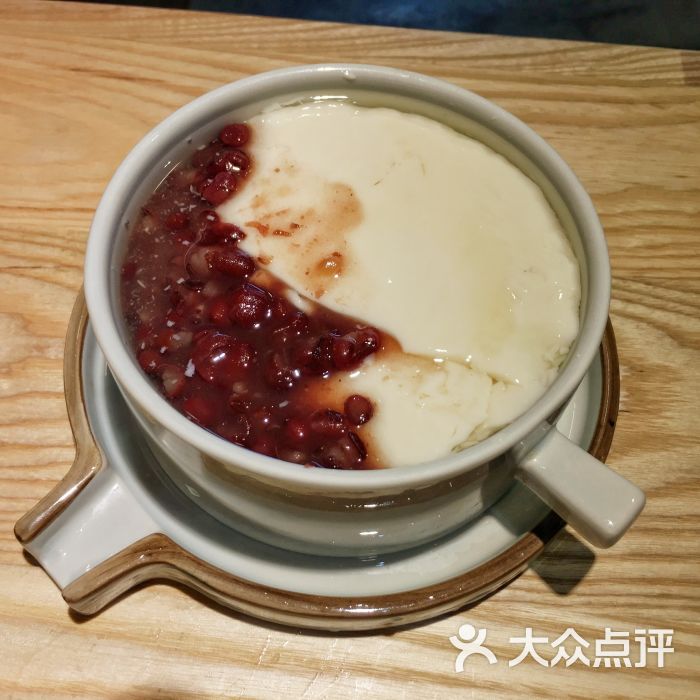 红豆豆腐花