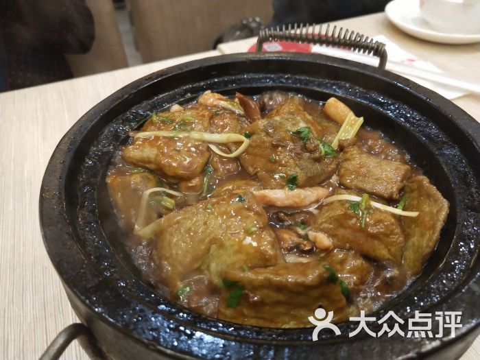 粤仔湾砂锅粥(金太湖店)石锅自磨黑豆腐图片 第1张