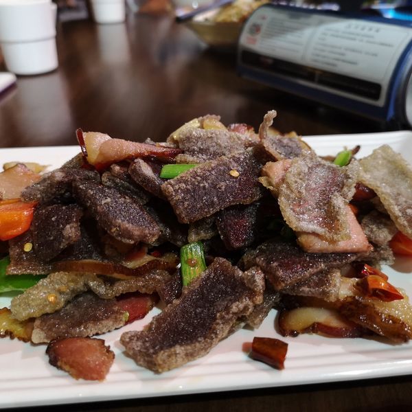 蕨粑炒腊肉