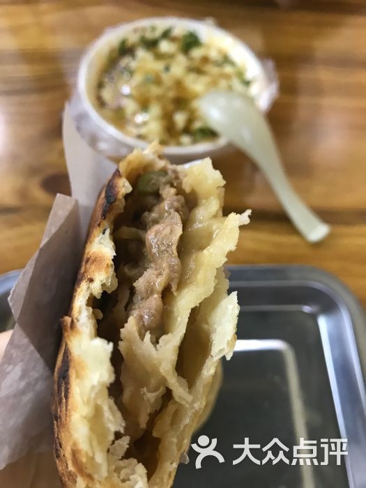 正宗城隍庙肉火烧(老潍县美食街店)-图片-潍坊美食-大众点评网