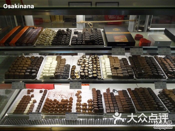 比利时列奥尼达斯巧克力(北辰店)巧克力柜图片 - 第6张