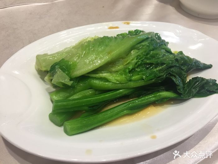 白灼田园鸳鸯菜