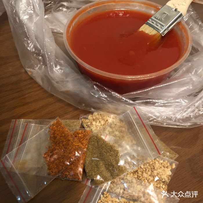 阿姨炸串酱料单放番茄酱花生芝麻碎孜然辣面图片 - 第130张