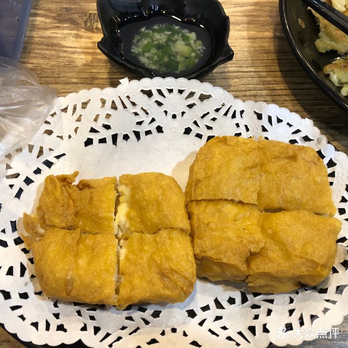 潮汕夜豆浆普宁炸豆腐图片