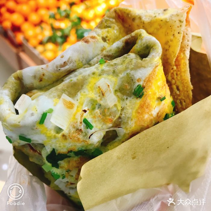 招牌双蛋煎饼芝士