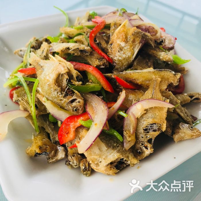 水乡秀色农家乐油炸旁边鱼图片 - 第4张