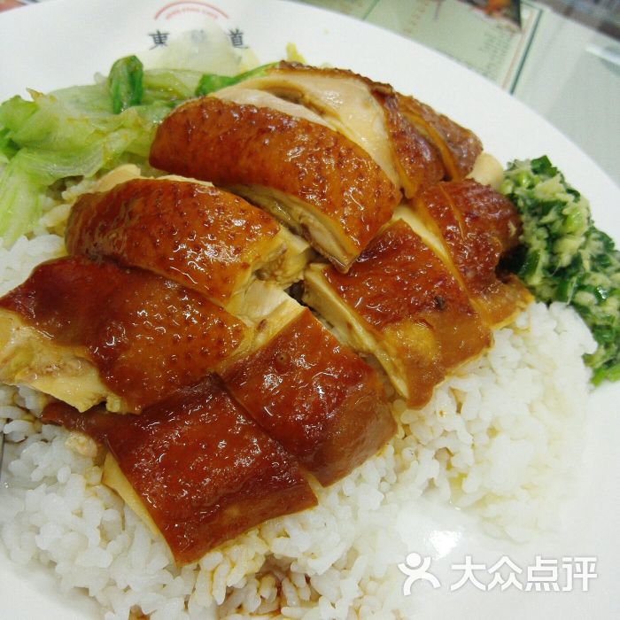 玫瑰豉油鸡套餐饭