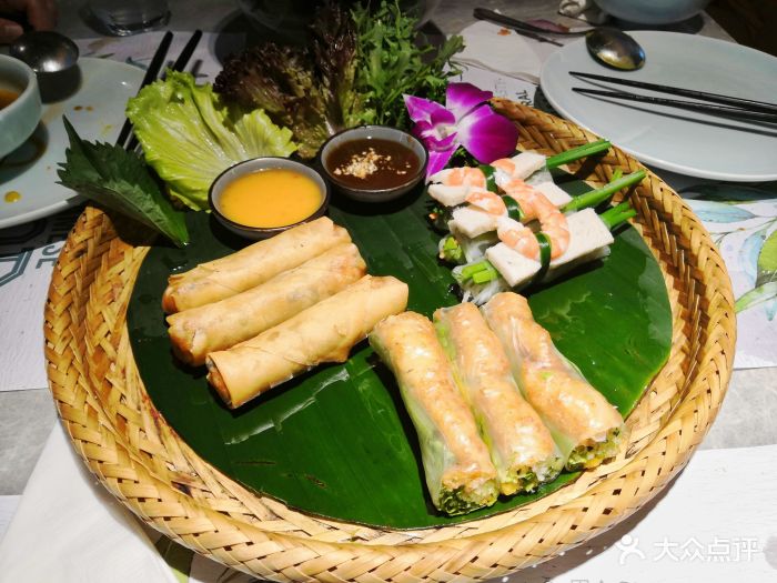 禧越·越南料理(银泰中心in99店)越南春卷拼盘图片 - 第259张