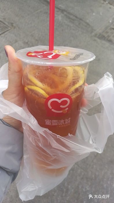 蜜雪冰城(台东二店)柠檬红茶图片