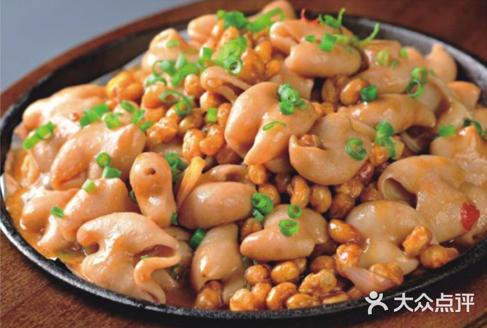 铁板黄豆大肠