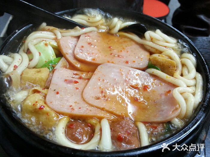 1根津土豆粉麻辣锅加午餐肉图片