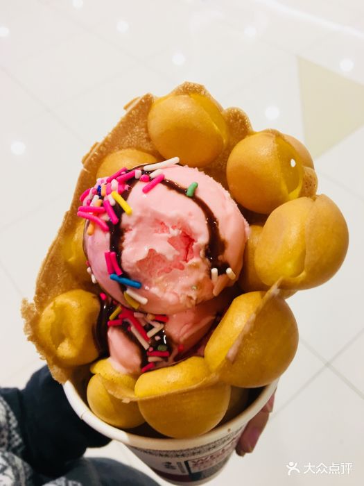 大通冰室(铁建广场店)冰淇淋鸡蛋仔图片