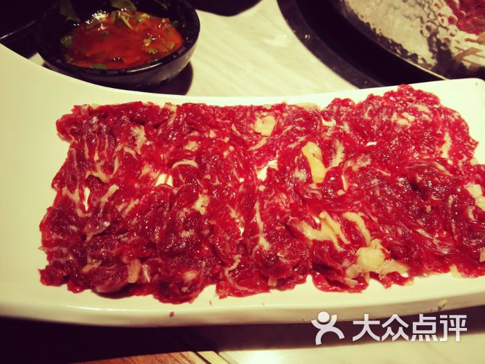 左庭右院鲜牛肉火锅(万象城店)匙皮肉图片 - 第1486张