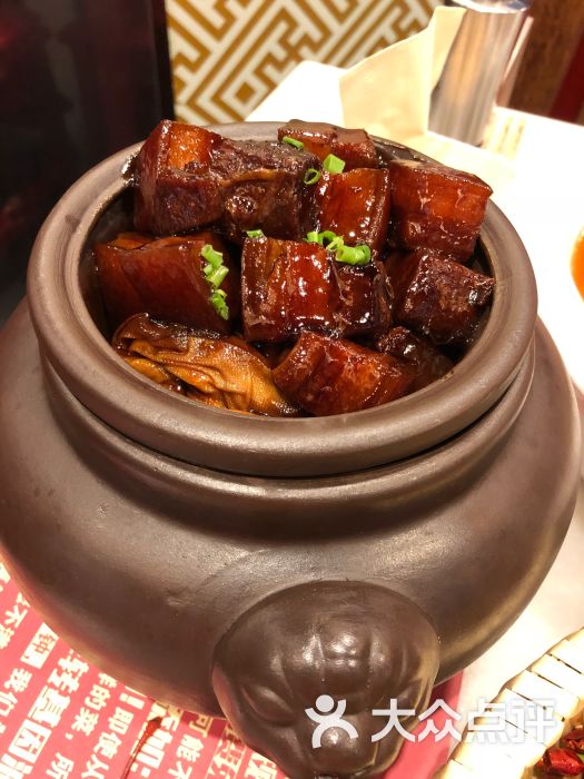 金鼎轩·南北菜(团结湖店)-百叶结红烧肉图片-北京