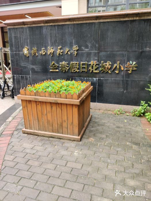 陕西师范大学金泰假日花城小学图片