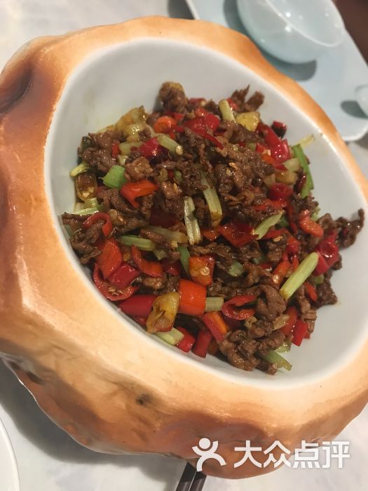 荷庭.精致湘菜(金地广场店)小炒黄牛肉图片 第16张