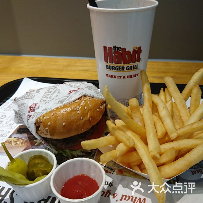 the habit burger grill 哈比特汉堡番薯条(地瓜条)