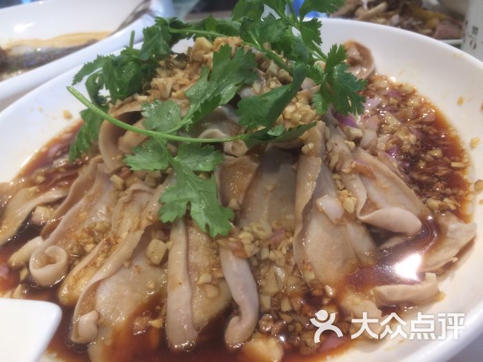鲜沙姜捞猪肚尖