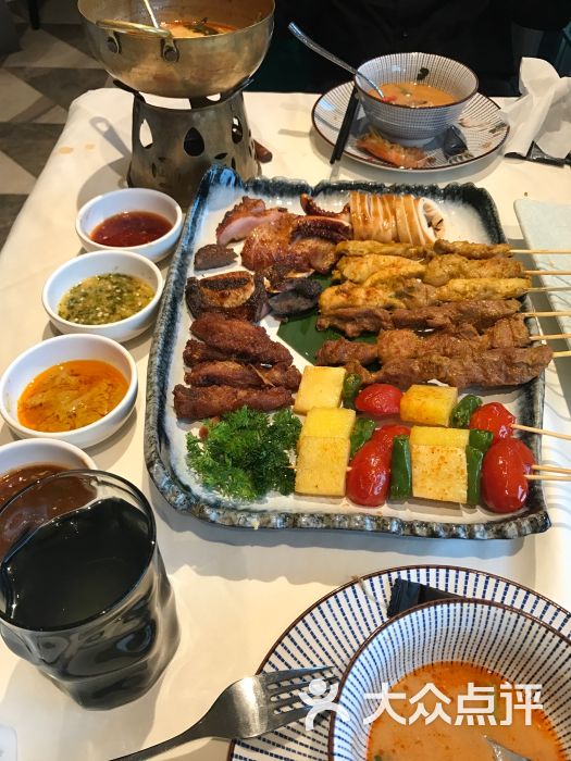 泰香米泰国餐厅(鎏嘉码头店)-烧烤拼盘图片-重庆美食