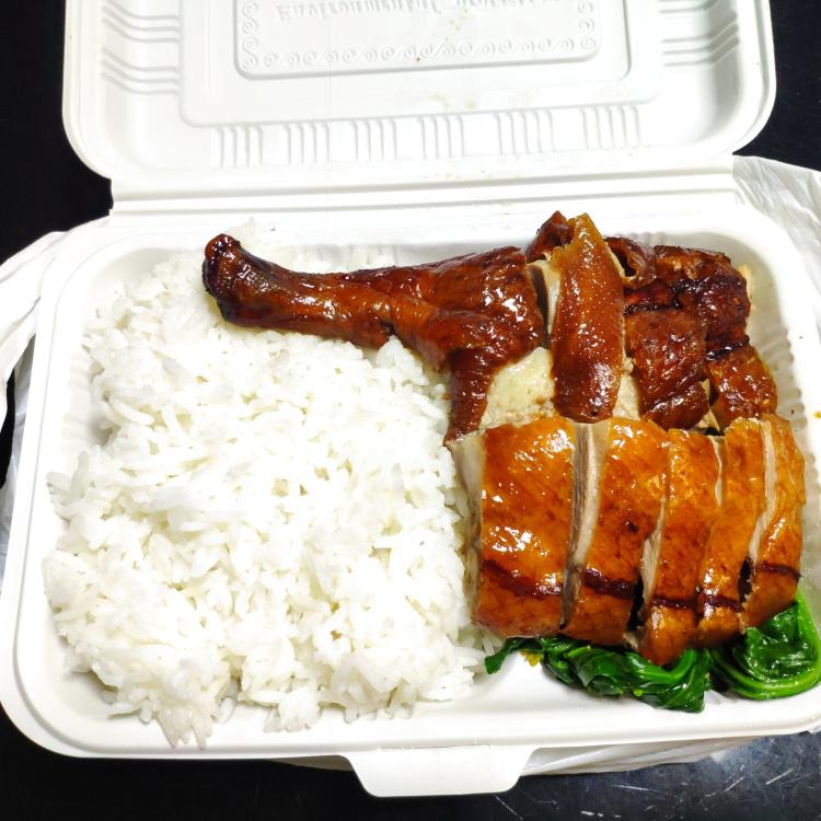 推荐:特色烧鸭饭叉烧拼烧鸭中式老火靓汤