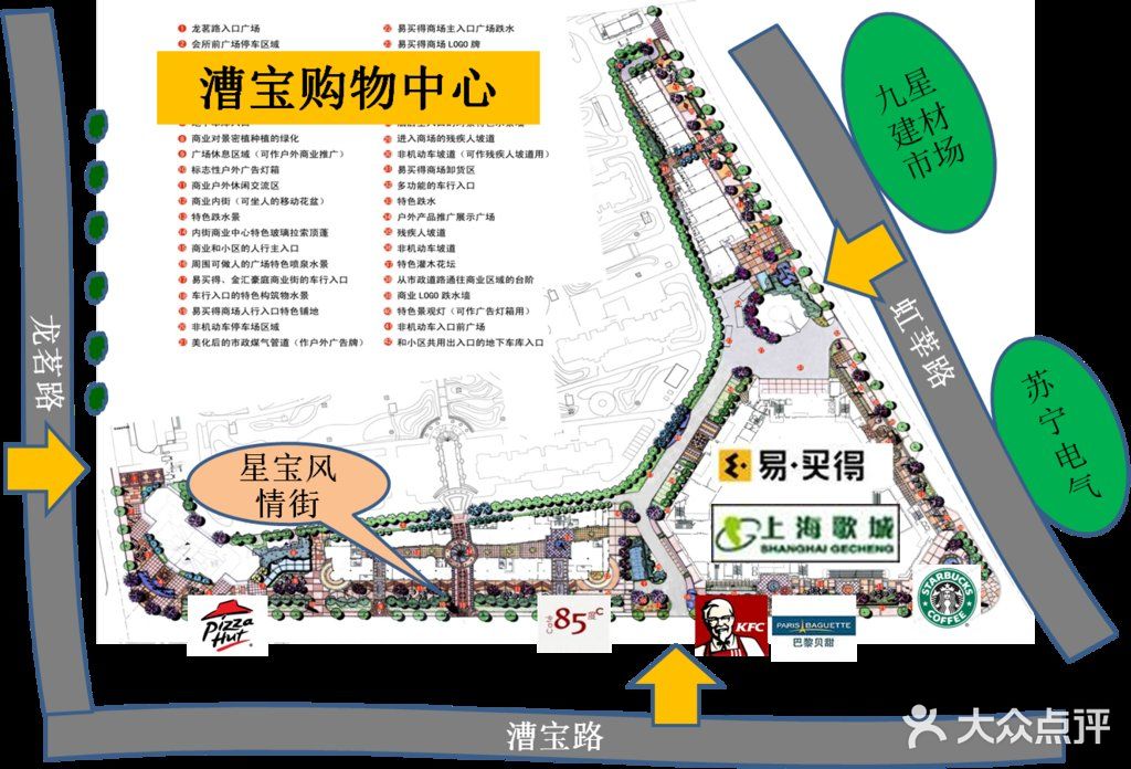 星宝风情街总体平面图