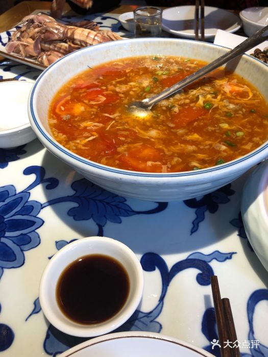 王庄阿咪大牌档(上下杭店)海云酸辣汤图片 - 第1张