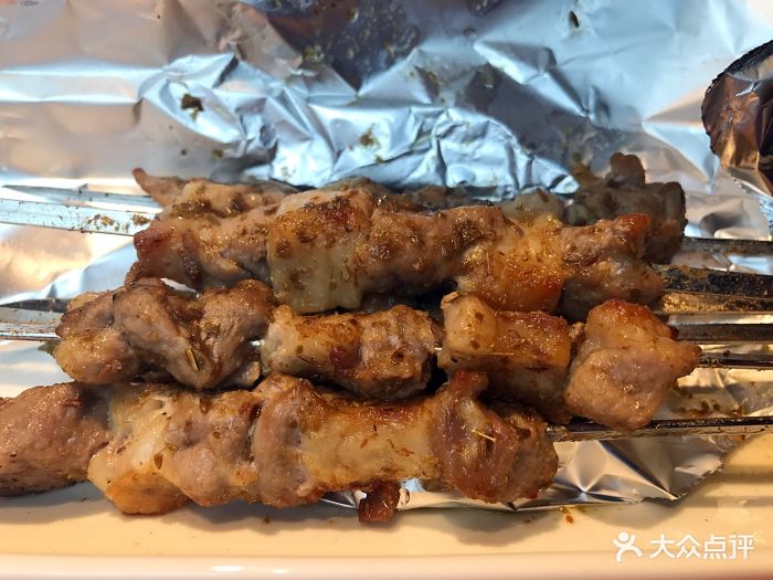 西贝莜面村(上海百联西郊店)生烤羊排串图片