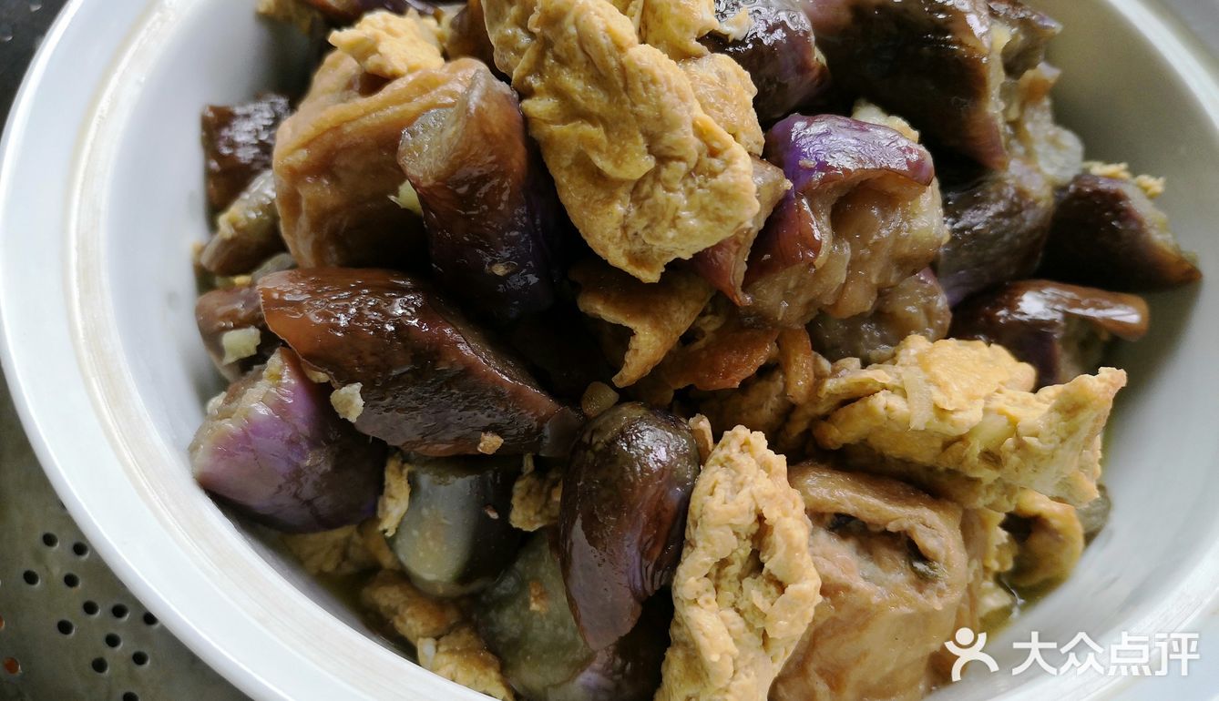 棉条茄子土鸡蛋,养身清爽好滋味
