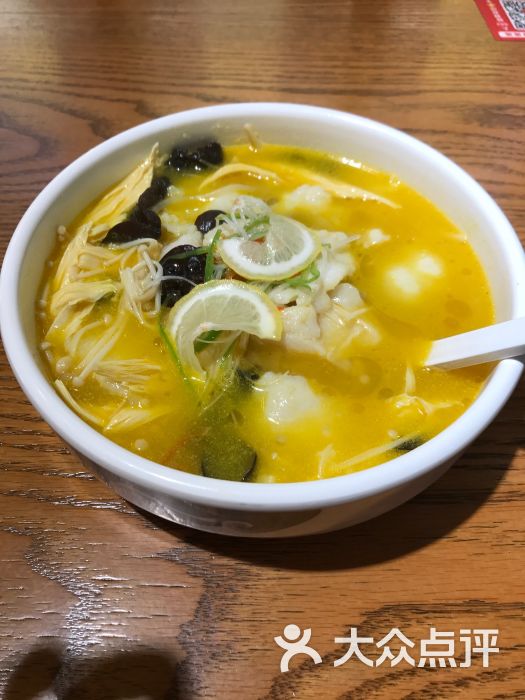 倒骑马老坛酸菜鱼(步行街店)金汤柠檬鱼图片 - 第6张