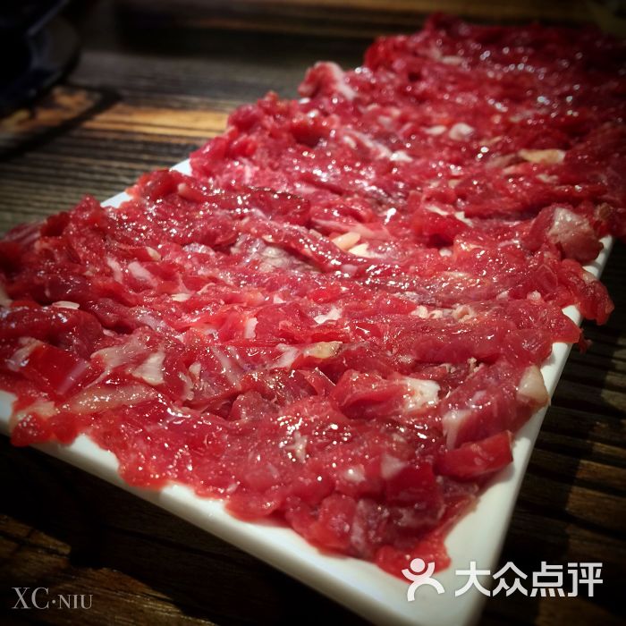 牛先生潮汕鲜牛肉火锅(长乐路店)嫩肉图片 - 第1张