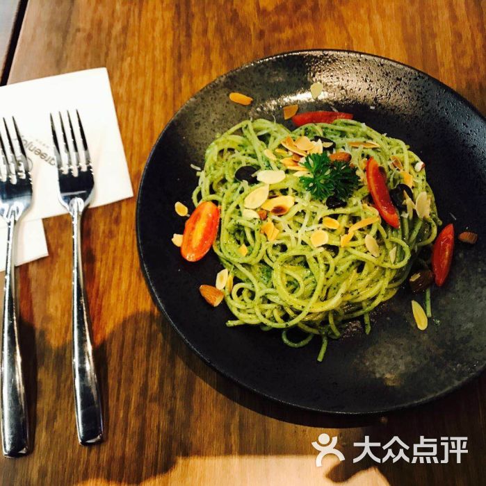 greenjoy绿享轻食(仙林金鹰店)奶味罗勒意面图片 - 第377张