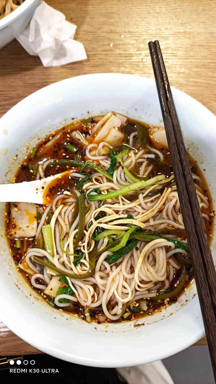 坝坝面-"无意中路过,看到这家店,因为名字叫坝坝面.