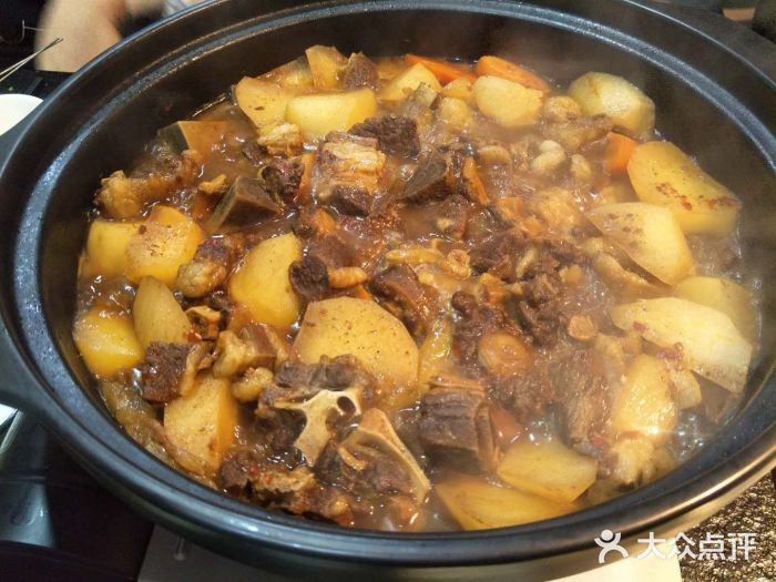 鸳鸯村原味烧烤(西安路店)牛排牛尾锅图片