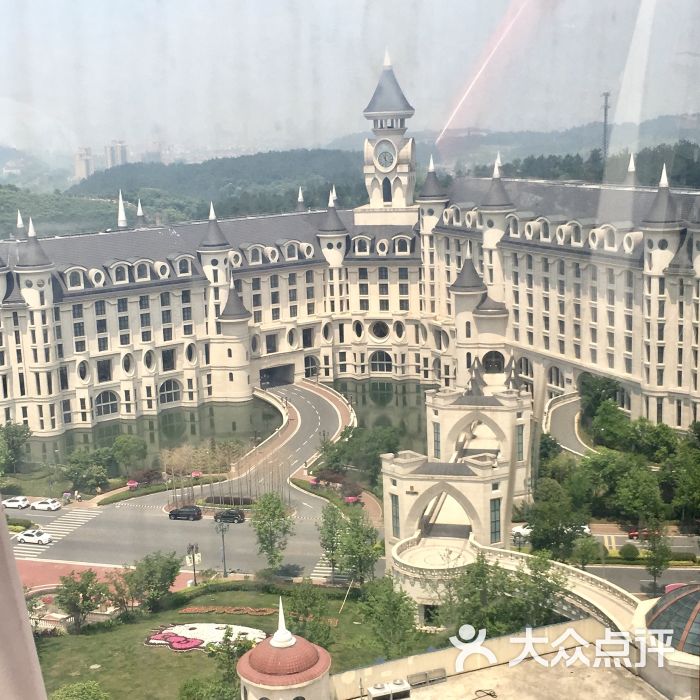 银润锦江城堡酒店摩天轮上拍下的城堡外观图片 - 第452张
