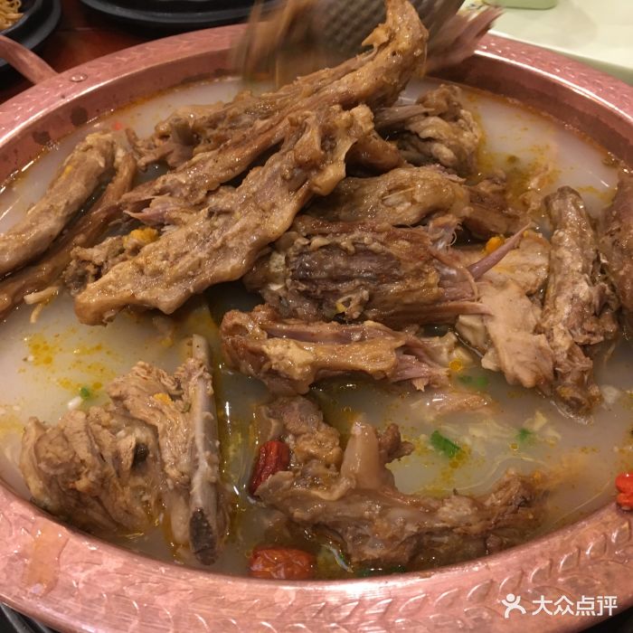 大回族羊蝎子火锅图片