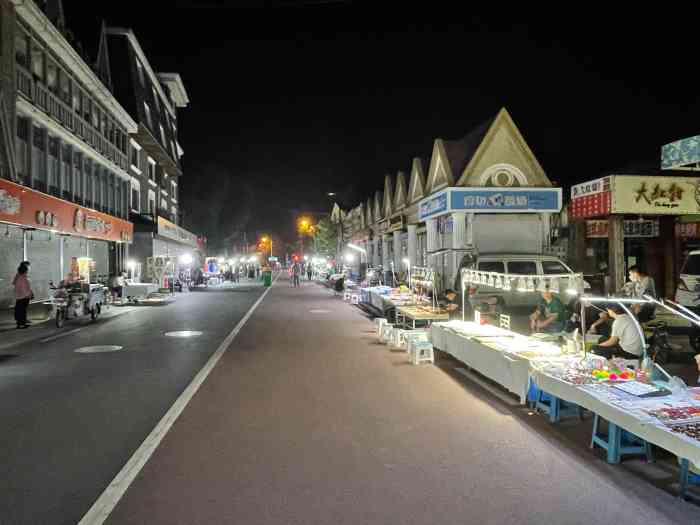刘庄夜市街-"夜市,很多旅游景点的一个特色,必不可少的.