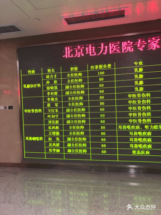 北京电力医院图片