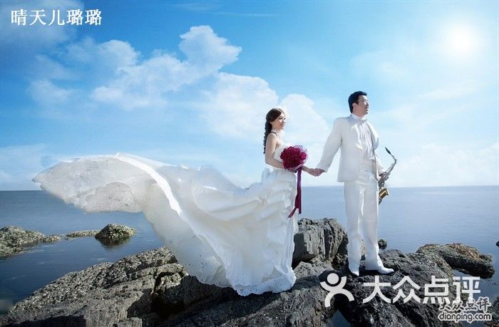 大连婚纱摄影大连蔚蓝海岸婚纱摄影