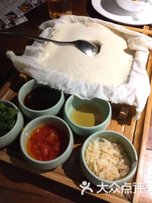 手磨豆腐